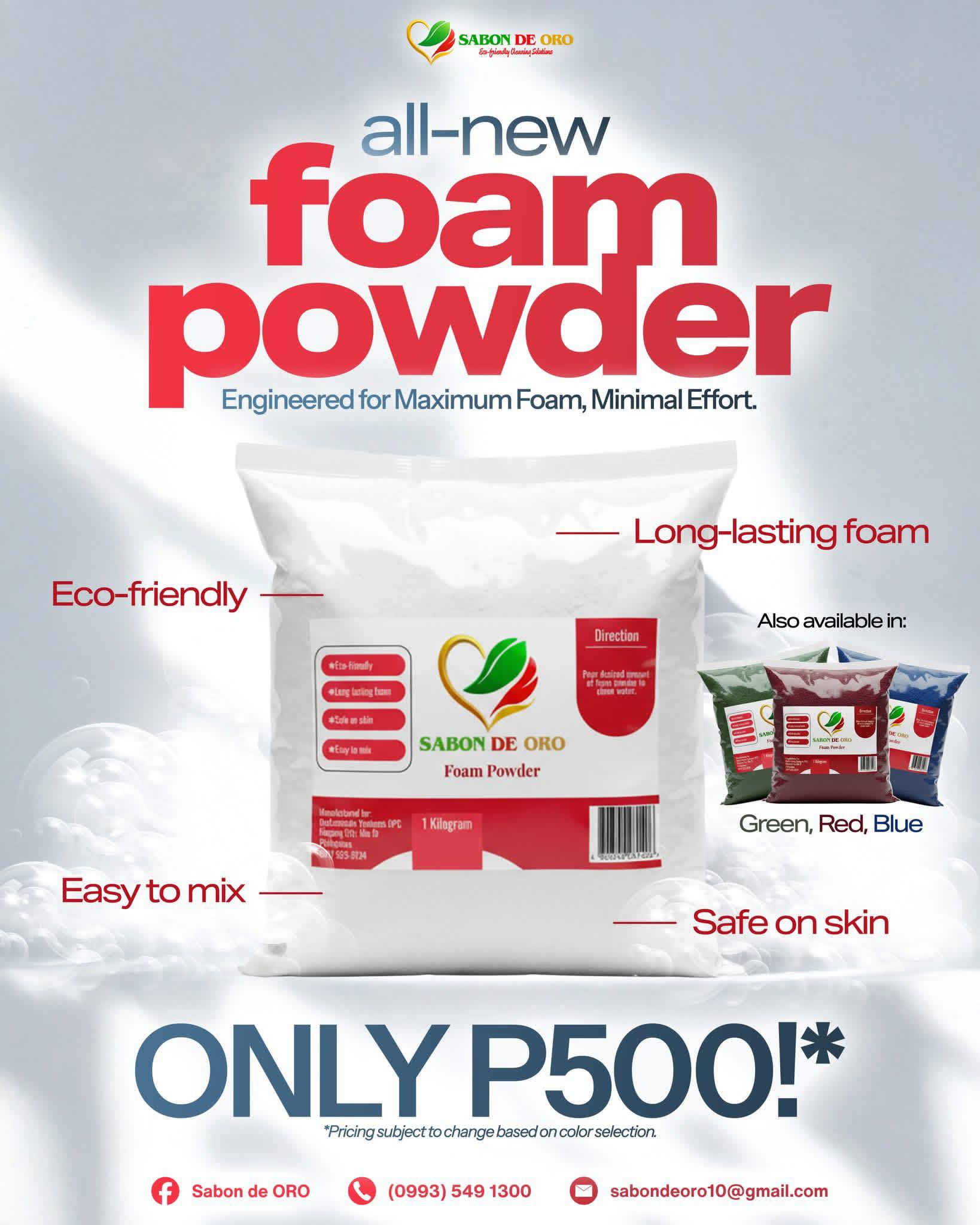 Foam Powder