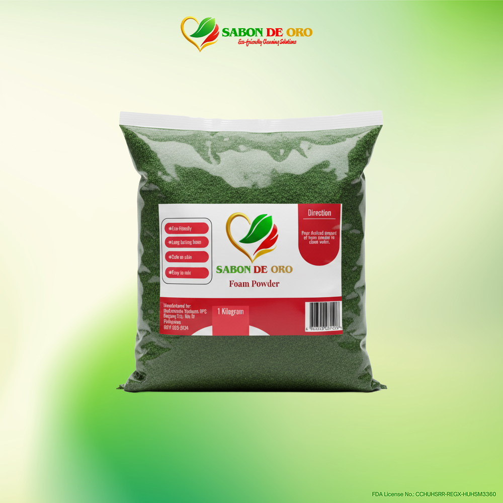 Party Bubbles/Foam – Green (1kg)